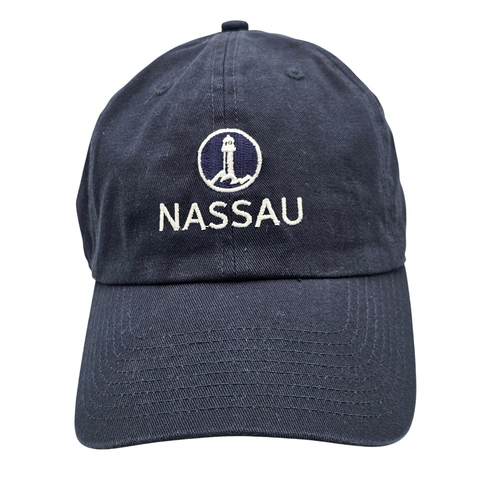 '47 Brand Nassau Bahamas Lighthouse Hat Navy Blue Clean Up Strapback OSFA